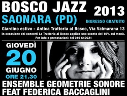 BoscoJazz 2013 : 20 e 27 giugno 