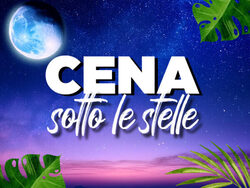 cena sotto le stelle