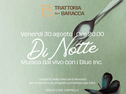 Di Notte con musica Blue Inc per sostenere un progetto lodevole