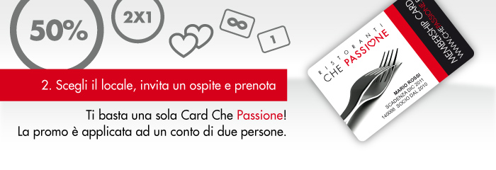 segli il locale, invita un ospite e prenota
