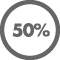 50%