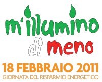 La Giornata del Risparmio Energetico 2011: M'Illumino di meno