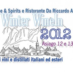 Winter Wine Evening 2012 ad Asiago