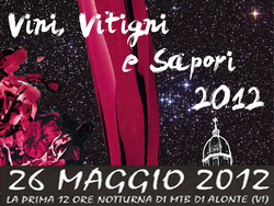 Vini, Vitigni e Sapori ad Alonte : 26 e 27 maggio 2012