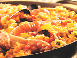 Grande Paella di Pesce