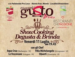 ShowCooking Degusta & Brinda