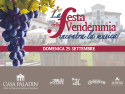 LA FESTA DELLA VENDEMMIA INCONTRA LA MUSICA A CASA PALADIN