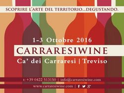 CARRARESIWINE : ARTE, VINO, TERRITORIO - 1/3 OTTOBRE