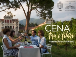 Cena tra i filari di Villa Angarano a Bassano del Grappa