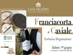 franciacorta e caviale a casa paladin