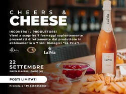 cheers & cheese with La Pria