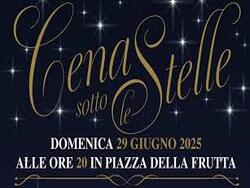 cena sotto le stelle