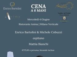 cena a 6 mani