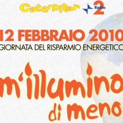 12 Febbraio: M'ILLUMINO DI MENO di RADIO2 diventa SERATA A LUME DI CANDELA